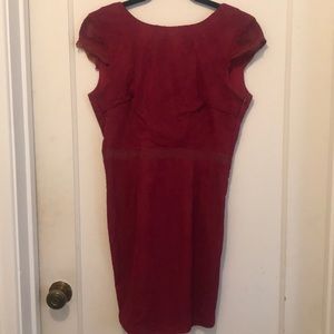 Tobi lace open back dress